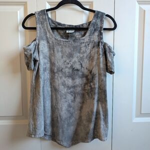 Oh My Gauze! Cold Shoulder Blouse